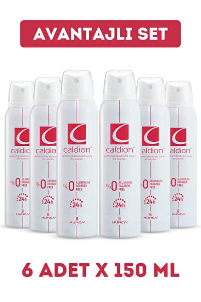 Caldion Classic Kadın Deodorant ( 6 Adet X 150 ml )