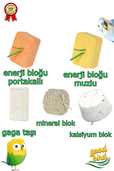 GOOD BİRD Enerji-mineral-kalsiyum Blok Seti