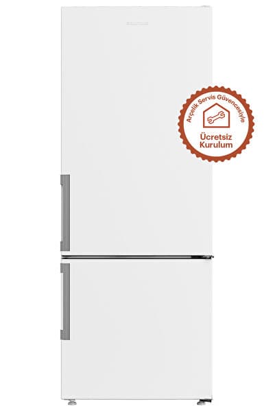 Grundig GPKNE 477 E Enerji Sınıfı 477 L Duo-No Frost Alttan Donduruculu Buzdolabı Beyaz