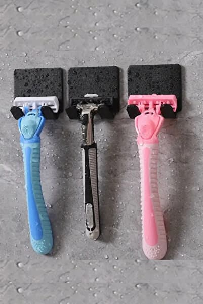Genel Markalar Permatik Tutucu - Banyo Düzenleyici - Jilet Tutucu Aparat - Çok Amaçlı Banyo Askısı 1 ADET