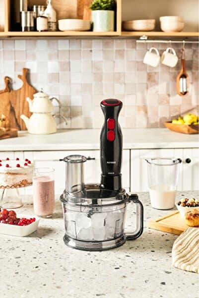 Pro Multimax 6 in 1 Çok Amaçlı Mutfak Robotu/Blender Seti Black 2000 W