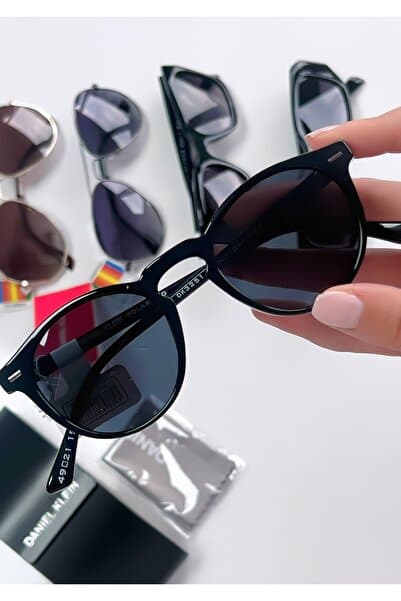 Daniel Klein %100 Polarize UV400 Korumalı Siyah Renk Orijinal Unisex Güneş Gözlüğü DK3151C1