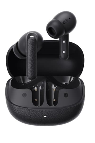 Qcy Buds Anc Ht15 Bluetooth Kulaklık 45 Db. Anc 6 Mikrofon Enc Çift Cihaz Ipx4 Siyah