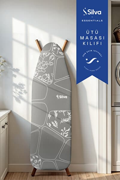 Ütü Masası Kılıfı Gri (50*140 cm)