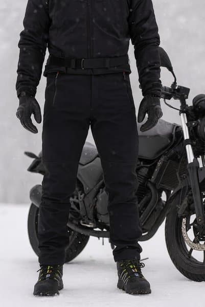 DRC Outdoor Kışlık Softshell Motorcu Pantolonu - Su ve Rüzgar Geçirmez