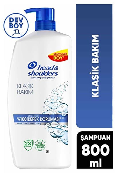Head & Shoulders Klasik Bakım Şampuan 800 ml
