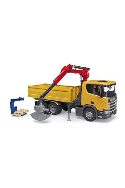 Bruder Scanıa 560R Vinçli Şantiye Kamyonu Br03551