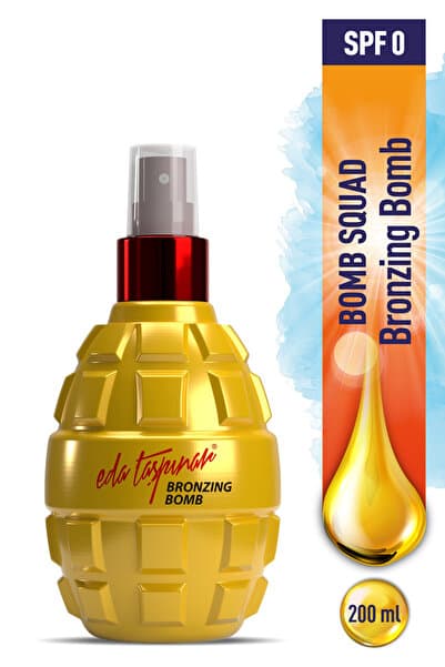 Eda Taşpınar Bronzing Bomb Bronzlaştırıcı Güneş Yağ – Yoğun Bronzluk & Buğday/Koyu Tenler 200 ml