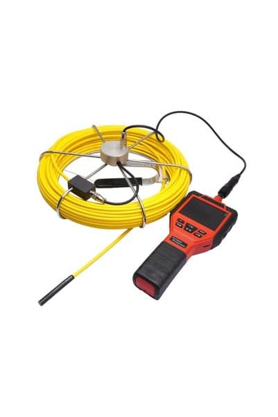 QBH Ks05pl90-30m | 30 m Fiberglass Yılan Tipi Boroskop Kamera – 3.5″ Lcd, 8.5 mm Uç