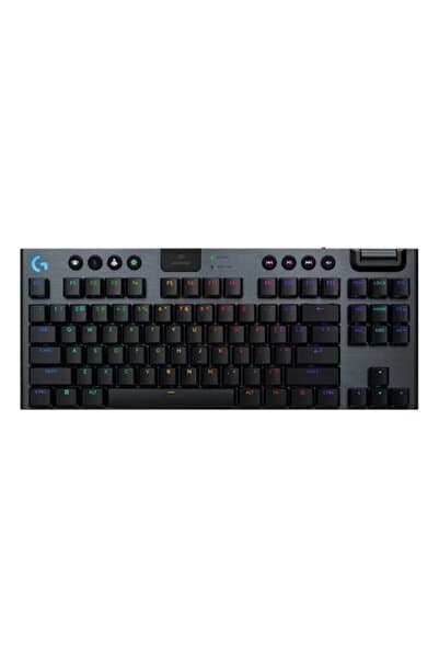 G915 X LIGHTSPEED TKL GL Clicky Blue Switch RGB Kablosuz İngilizce Mekanik Gaming Klavye