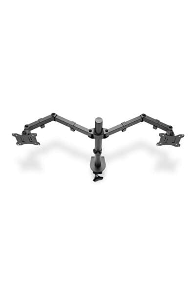 Genel Markalar Sıkıştırmalı Ikili Monitör Tutucu 17-32", 2 x 8 kg (Maks.), Siyah