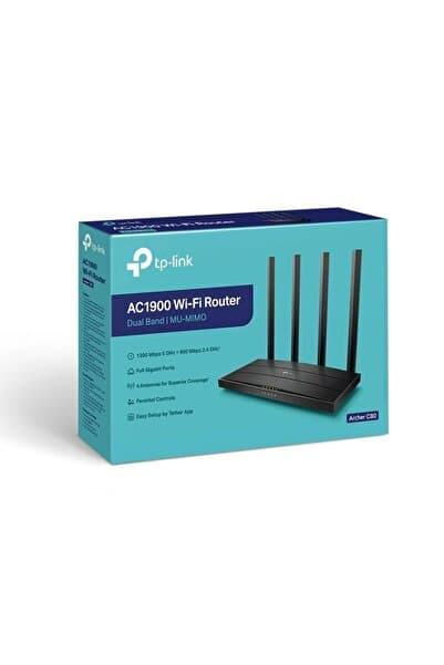 Archer C80 Ac1900 1300mbps Mu-mımo İç Ortam Kablosuz Wıfı Router