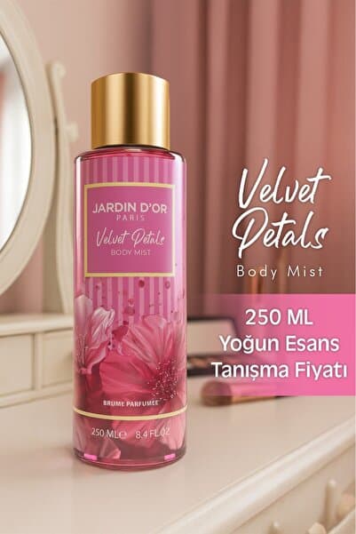 JARDIN D'OR VELVET PETALS BODY MIST / VÜCUT SPREYİ 250 ML WOMEN - KADIN