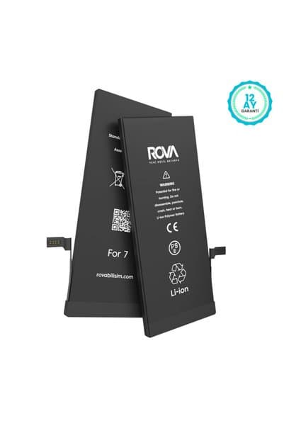 ROVA iPhone 7 Yüksek Kapasiteli Batarya Pil 2300 mAh