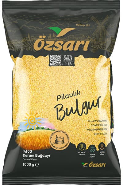 Özsarı Bakliyat Pilavlık Bulgur 1 Kg