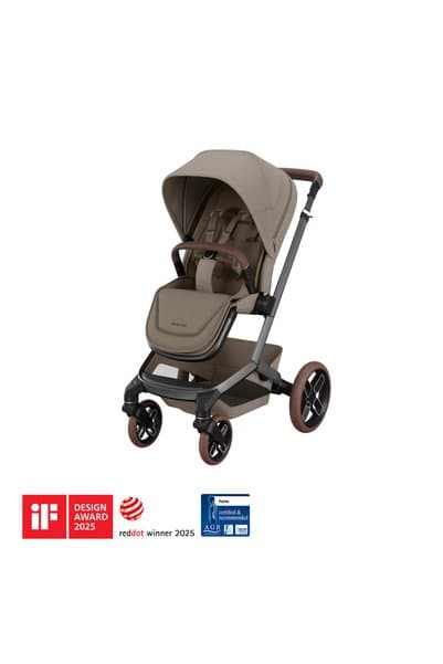 Maxi-Cosi Maxi-Cosi Fame Led Işıklı Entegre Telefon Şarj Üniteli Premium Bebek Arabası Twillic Truffle