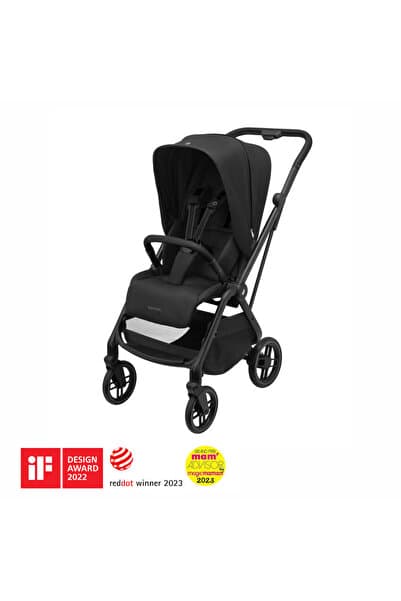 Maxi-Cosi Maxi-Cosi Leona2 Çift Yönlü Uzatılabilir Sırt Desteği Tam Yatabilir Bebek Arabası Twillic Black