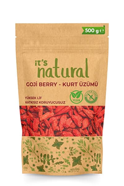 it's Natural GojiBerry - Kurt Üzümü 500 G Katkısız