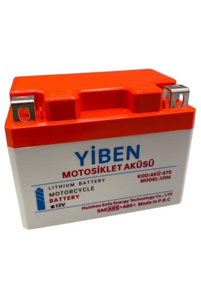 Yiben Smart BMS Kart Sahibi Lityum Akü (4-14Ah ve 50CC-1200CC)