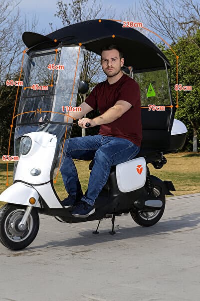 ROBO Motorsiklet Tentesi Siyah (Tüm Motorsikletlerle Uyumludur)