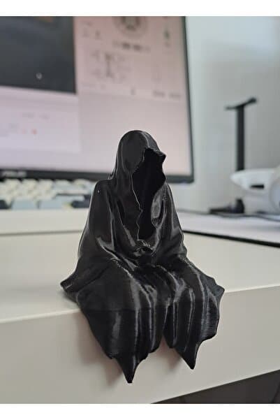Genel Markalar 3D Masa - Kitaplık - Gamer Dekorasyonu Ghost Azrail Kitaplık Figürü