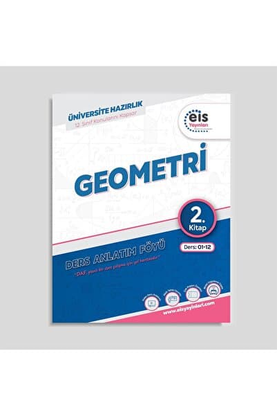 Eis Yayınları YKS - Mavi Set - DAF - Geometri 2. Kitap /