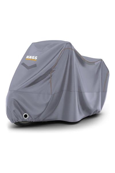 Genel Markalar Motosiklet Brandası, Motor Kılıfı, Örtüsü Dış Mekan Motosiklet Örtüsü (XL:245x95x125cm)-Gri