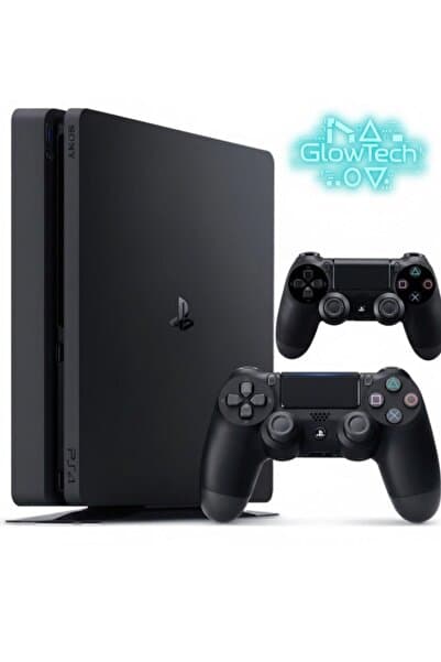 GlowTech Bursa Sony Playstation 4 1 Tb Slim Kasa 2 Adet V2 Kol Revize Edilmiş Ürün 12 Ay Garanti