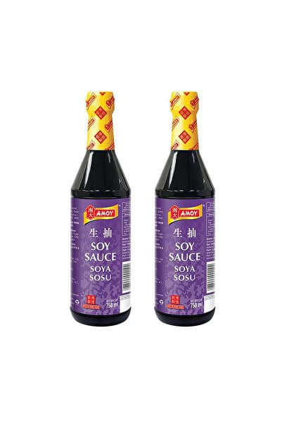 Amoy Soya Sosu 750 ml 2 Adet