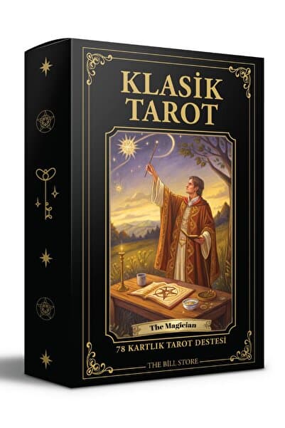 Modern Klasik Tarot Destesi - 78 Kartlık Deste