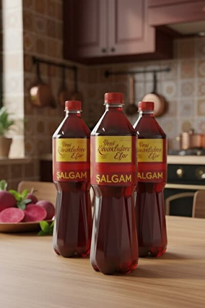 Kavaklıdere Acılı Şalgam Suyu 1 Lt Pet x 3 Adet