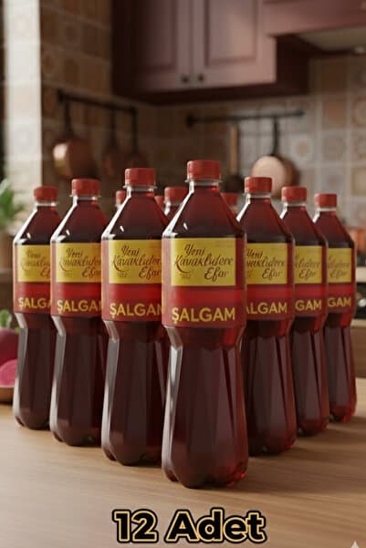 Kavaklıdere Acılı Şalgam Suyu 1 Lt Pet x 12 Adet