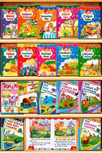 1. Sınıflar Için Tavsiyeli Kolay Okuma ve Hikaye Seti Tam 23 Adet