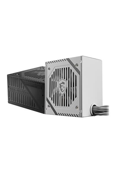 MSI MAG A650BNL WHITE 650W 80 Plus Bronze 120mm Fan Power Supply
