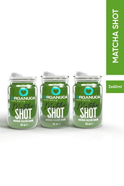 Organuca Matcha Shot 60 ml 3'lü Paket