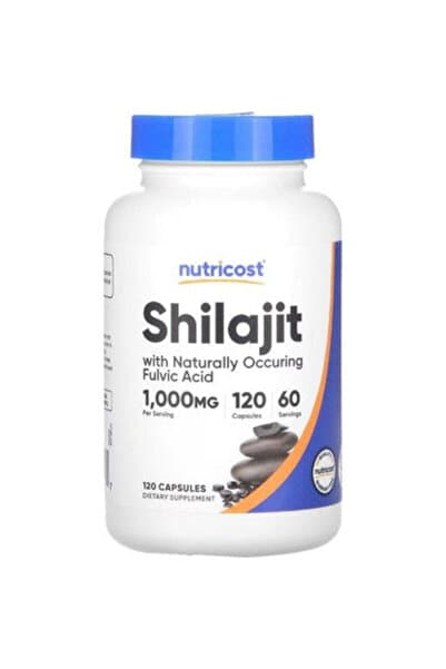 Nutricost Shilajit + İRON 120 Capsules