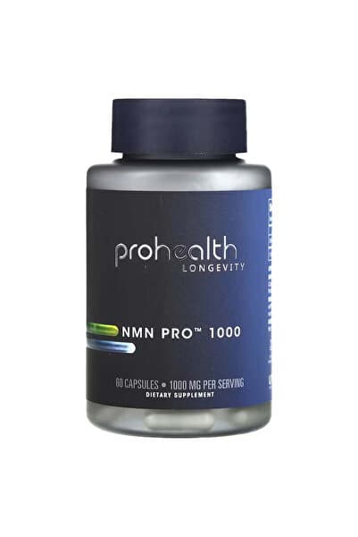 Genel Markalar ProHealth Longevity NMN Nicotinamide Mononucleotide Pro Brain & Cognitive 1000 mg 60 Caps