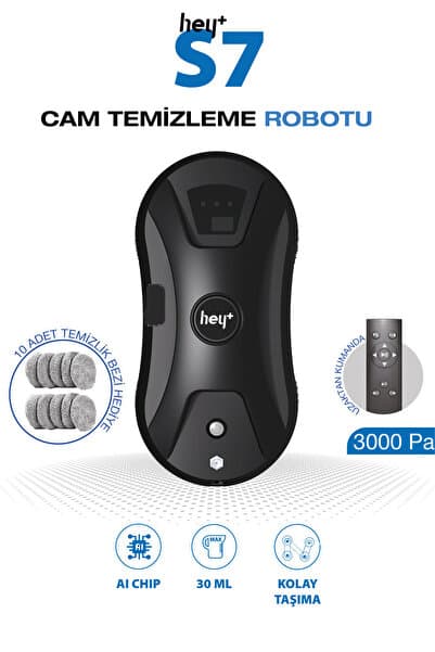 Cam Silme Robotu Cam Temizleme Robotu Su Püskürtme Özellikli S7