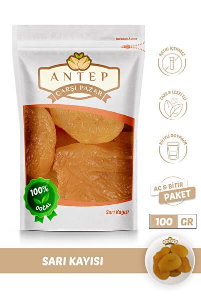 Antep Çarşı Pazar Sarı Kayısı Jumbo Malatya | 100 Gr.