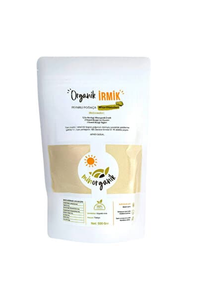 Organik İrmik (Bebek İrmiği 500 gr) - Pestisit Analizli