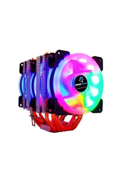 GAMEFORCE Copper 6 Intel/amd Uyumlu Cpu Soğutucu Işlemci Fanı 160tdp