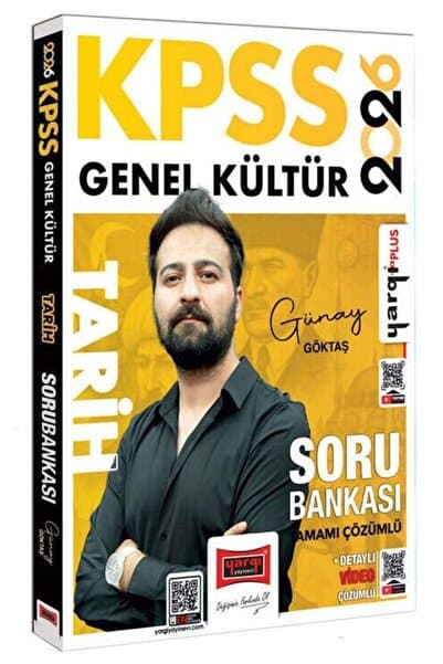 Yargı Yayınları 2026 Kpss Genel Kültür Tamamı Çözümlü Tarih Soru Bankası