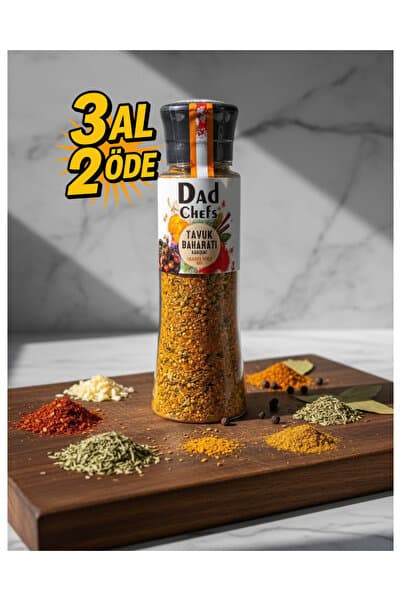 Dad Chefs Tavuk Baharatı | Fırın Tavuk Baharatı | Izgara Tavuk İçin Baharat | Özel Tavuk Baharatı|Gurme Lezzet