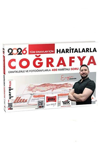 Yargı Yayınları Yargı 2026 KPSS ve Tüm Sınavlar için Haritalarla Coğrafya - Engin Eraydın