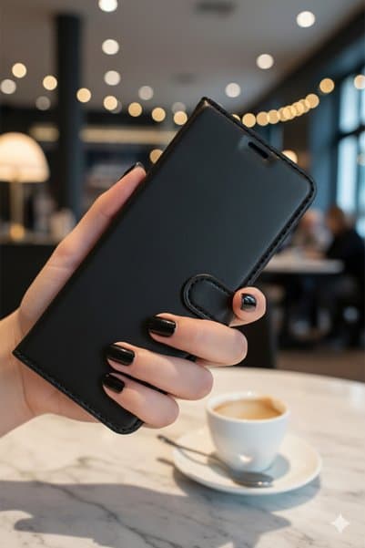 TechTrove Samsung Galaxy A03S Telefon Kılıfı Cüzdanlı Tasarımlı Kopçalı Kılıf