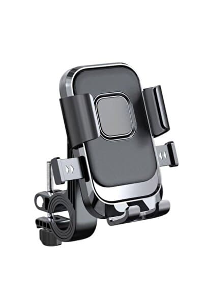 The Kaku Bisiklet Scooter Motosiklet Otomatik Tuşlu Motosiklet Gidon Bağlantılı Telefon Tutucu