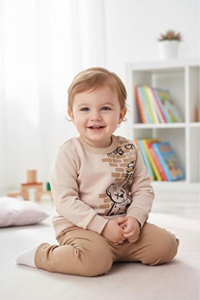 Organic Product DimpleBaby 2li Mini Ayıcık Takımı