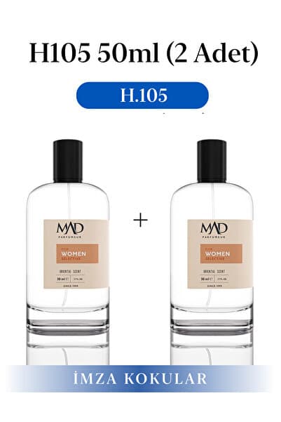2 Adet 50 ml H105 Selective Kadın Parfüm Seti