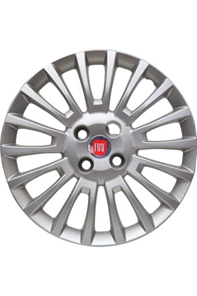 Fiat Linea (2007-2016) Jantest Fiat Linea 15 Inc Kırılmaz Esnek 4 Adet Jant Kapağı