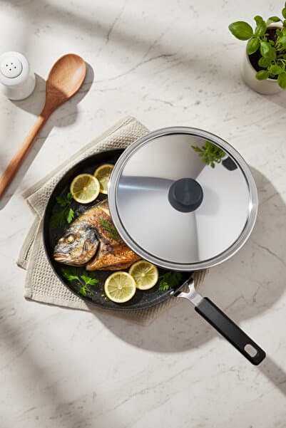 Wave 32cm Granit Balık Tavası